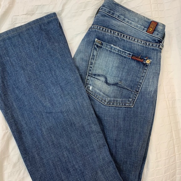 7 For All Mankind Jeans, Flare - Picture 4 of 6